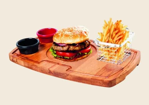Hamburger Sunum Tahtası