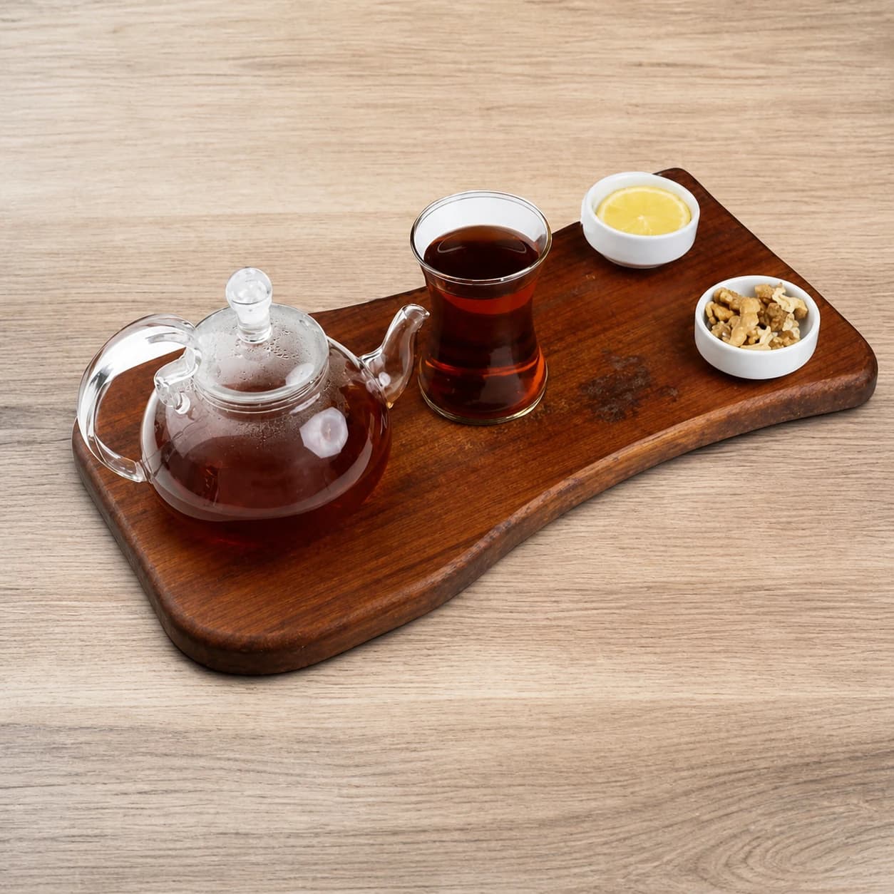 Organik Çay Sunum Tahtası