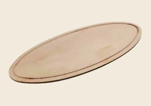 Oval Pide Tahtası Kayın Kontra